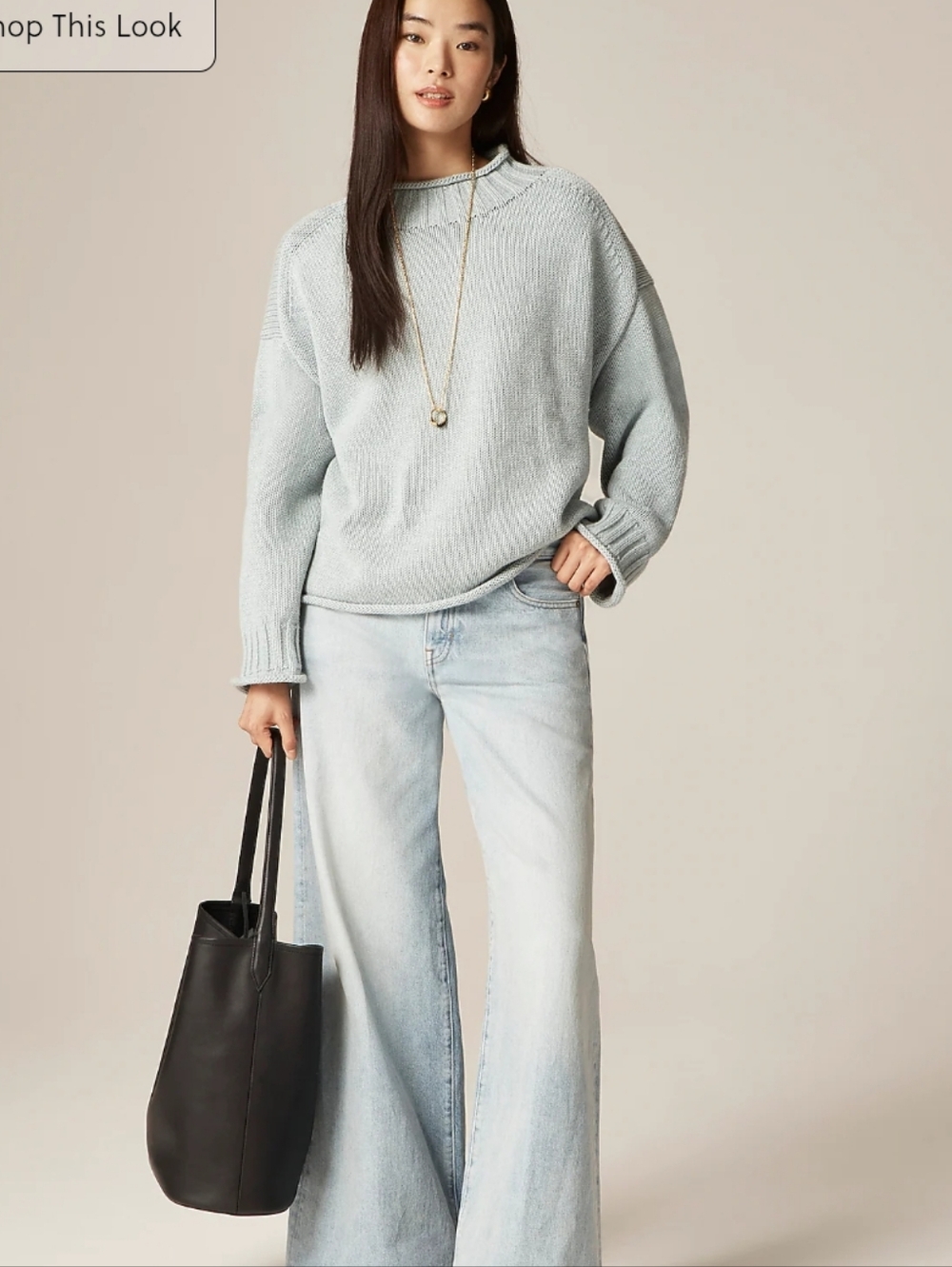 J Crew 2025 Rollneck™ sweater CM712 NWT Size XS
